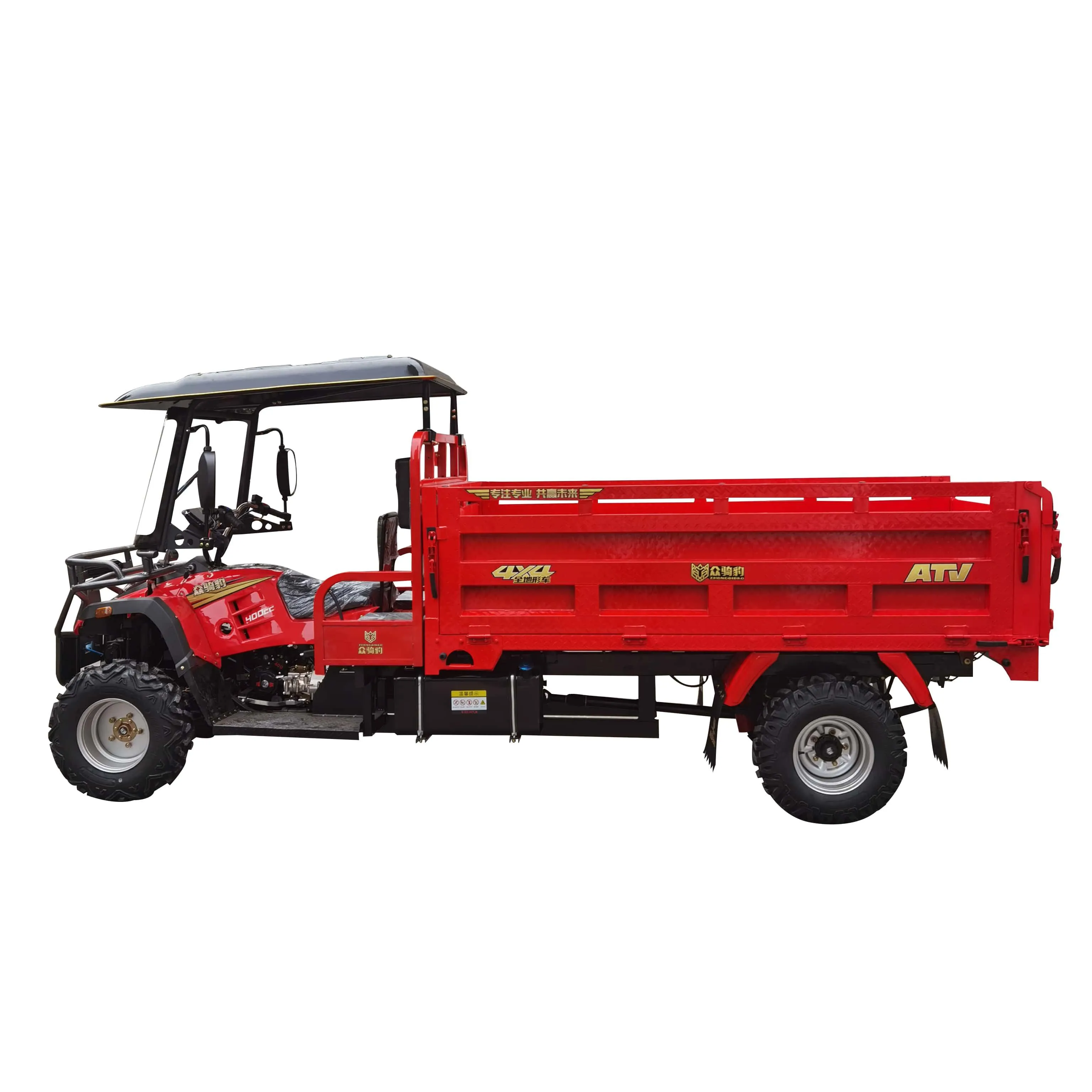 Zhongqibao Cheetah Power ATV -Wholesale OEM Customized 350cc 400cc Gas Adult 5 Gear UTV