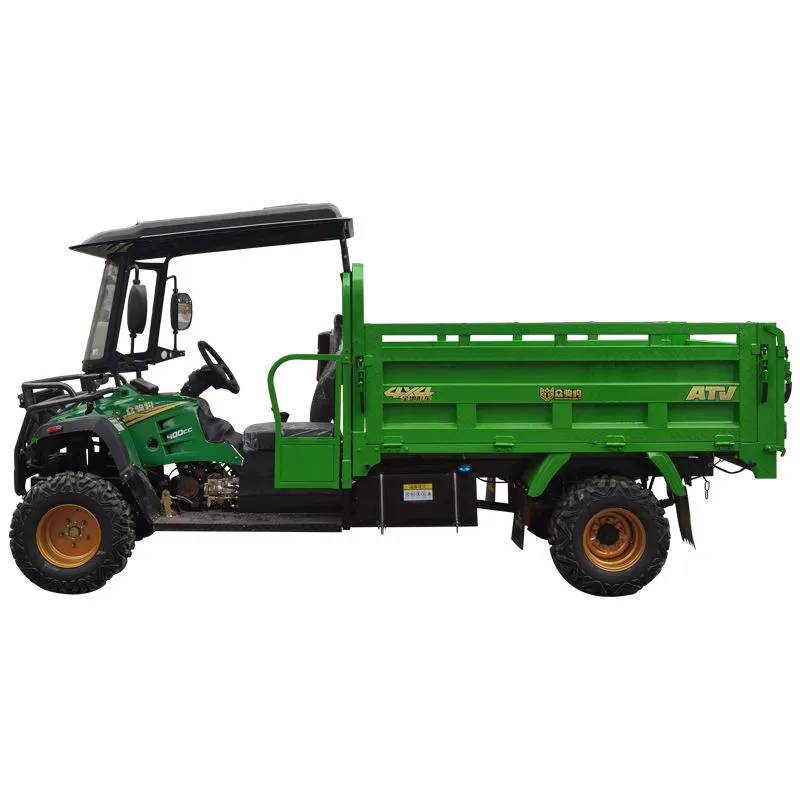 Zhongqibao Cheetah Power ATV - 2 Seater Tracked 400cc ATV/UTV tank Track Vehicle Quad Bike Sports All-terrain Vehicles for Farm