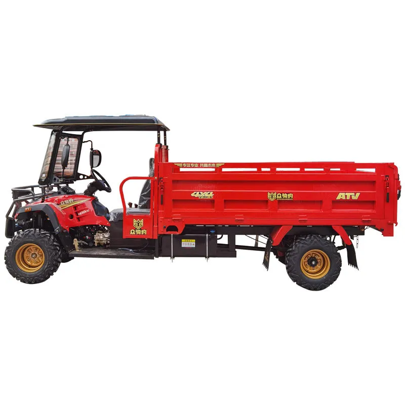 Zhongqibao Cheetah Power ATV - 2025 Four-Wheel Off-Road Motorcycle UTV for Farm Trailer Road Quad Moto